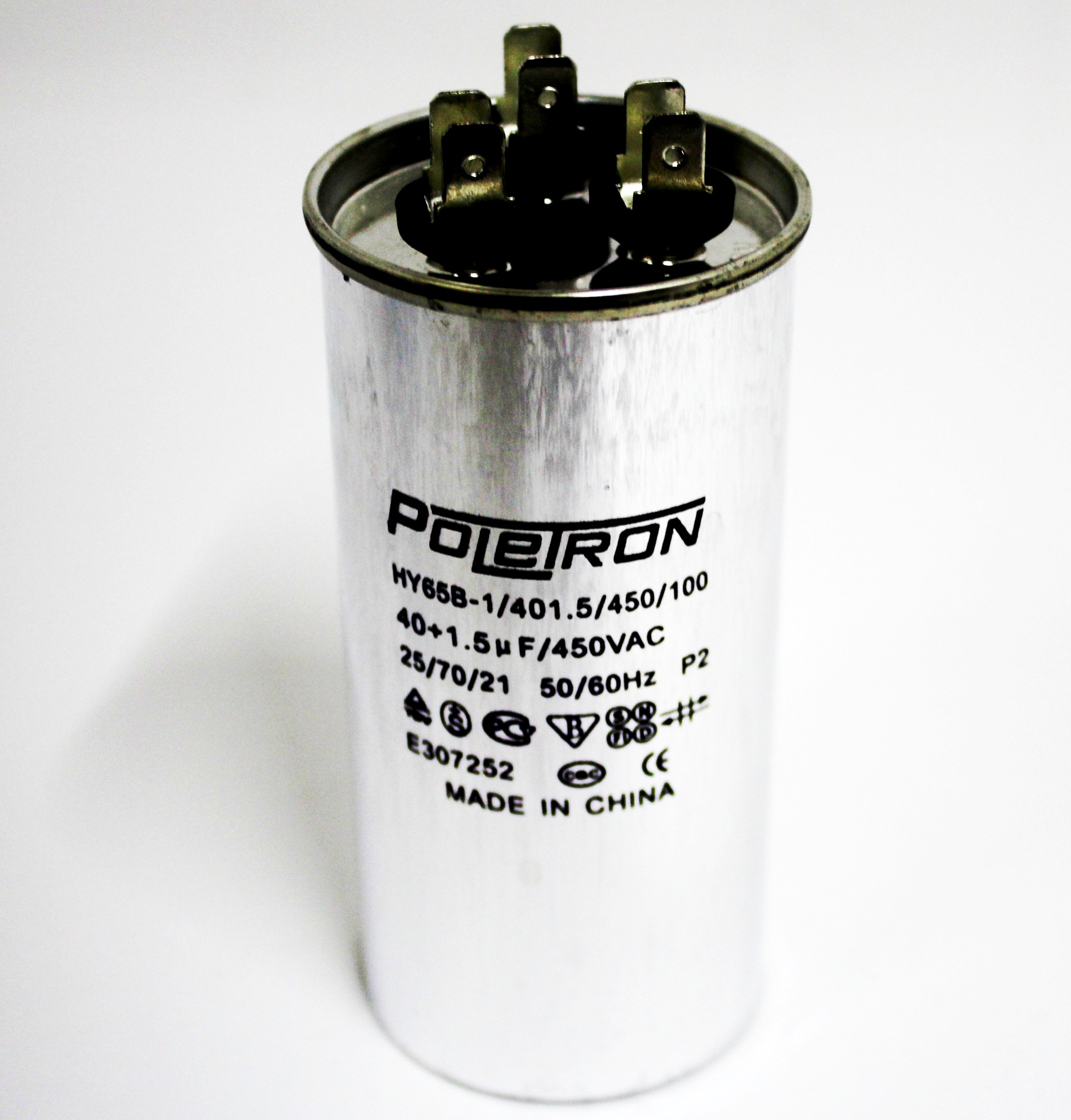 Конденсатор 40+1,5 мф 450V совмещенный. RF06B136